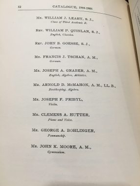 1903-04, Faculty, Arnold D. McMahon, Bookeeping, Algebra.jpg